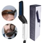 beard-straightener-multifunctional-hair-comb-brush-beard-hair-straighten-comb-quick-hairstyle-for-men-2 - 1