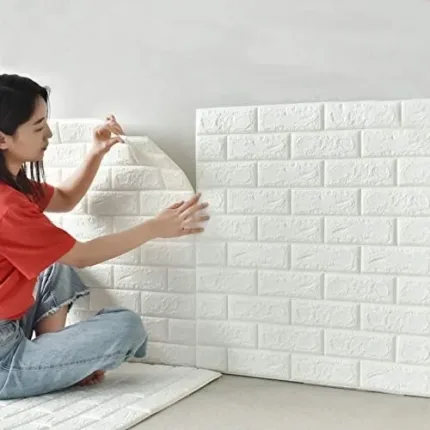3d Wall Stickers Faux Brick